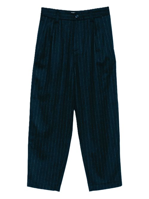 Completo Barena Pinstripe Pleated Trousers Barena | PAD53501224170 NAVY